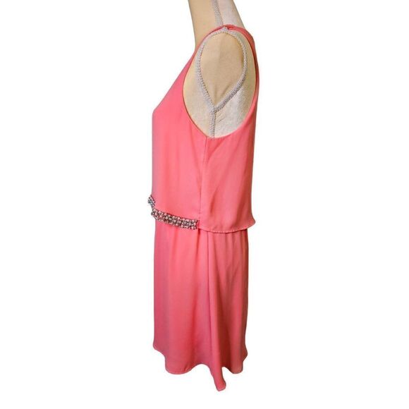 Dina be peach colored sleeveless dress. Size M. - Picture 2 of 6